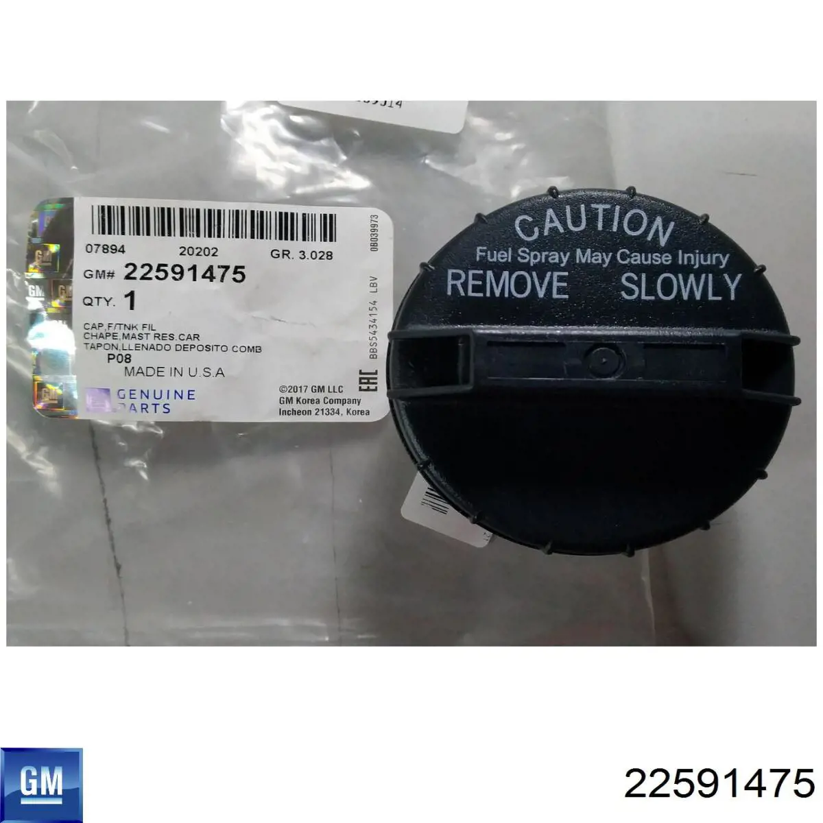 Tapa (tapón) del depósito de combustible Ford Taunus GBS.GBNS