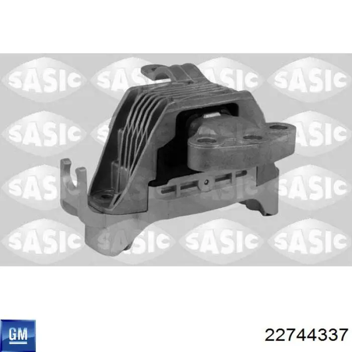 Soporte de motor derecho 22744337 General Motors