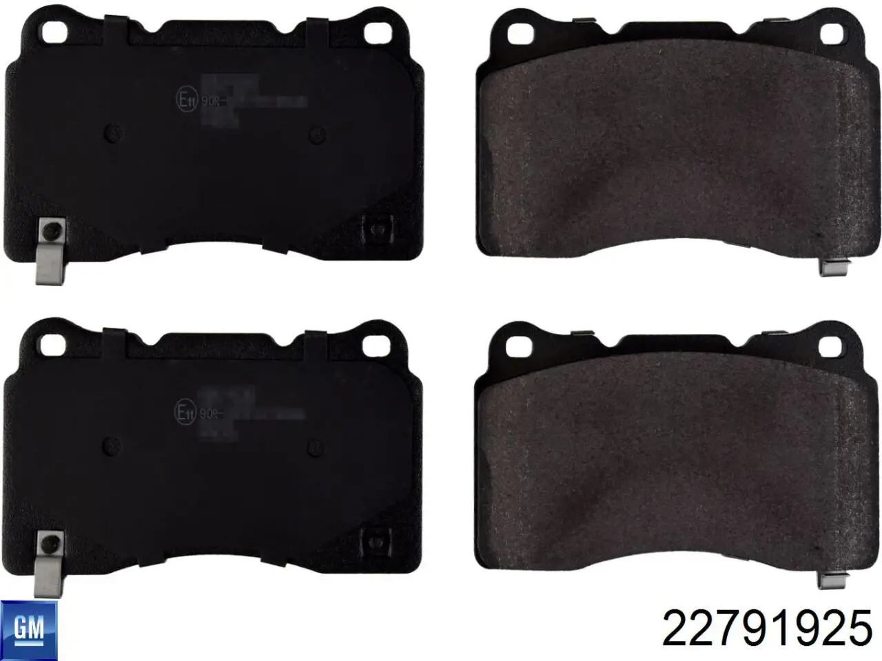 Comprar 22791925 General Motors Pastillas delanteras de freno