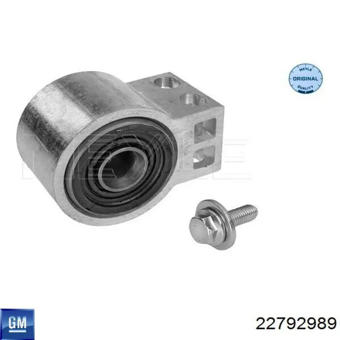 Silentblock del brazo de suspensión 22792989 General Motors