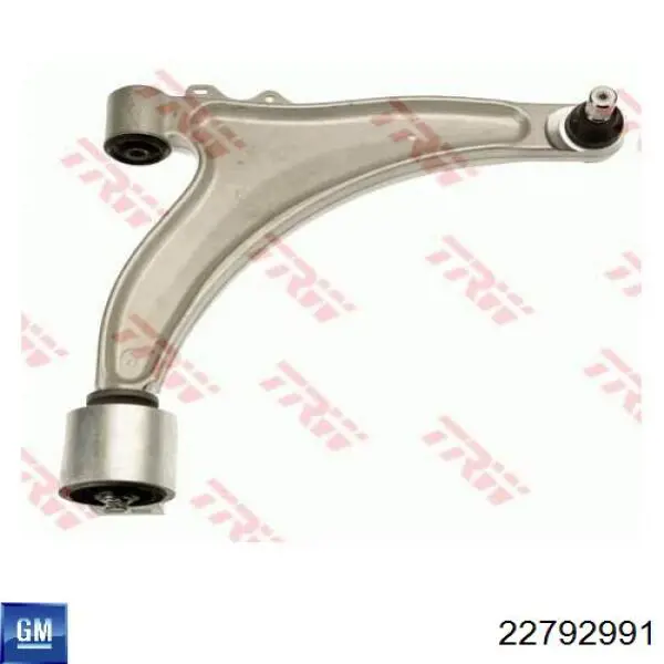 Brazo inferior derecho de la suspensión delantera General Motors 22792991 precio, desde 55,18 EUR