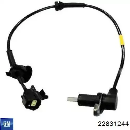 Sensor ABS delantero General Motors 22831244