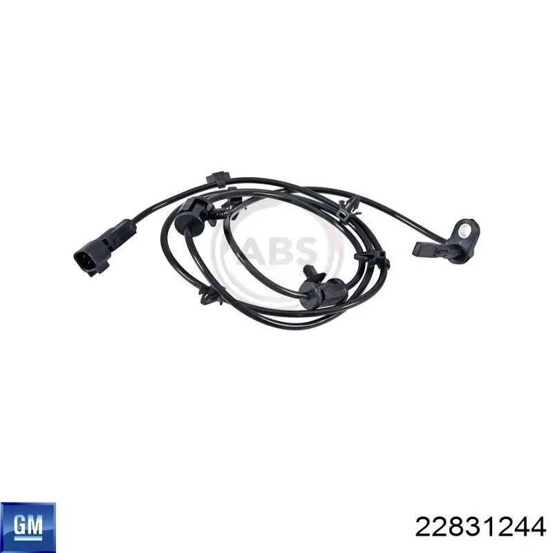 22831244 General Motors Sensor de rueda abs