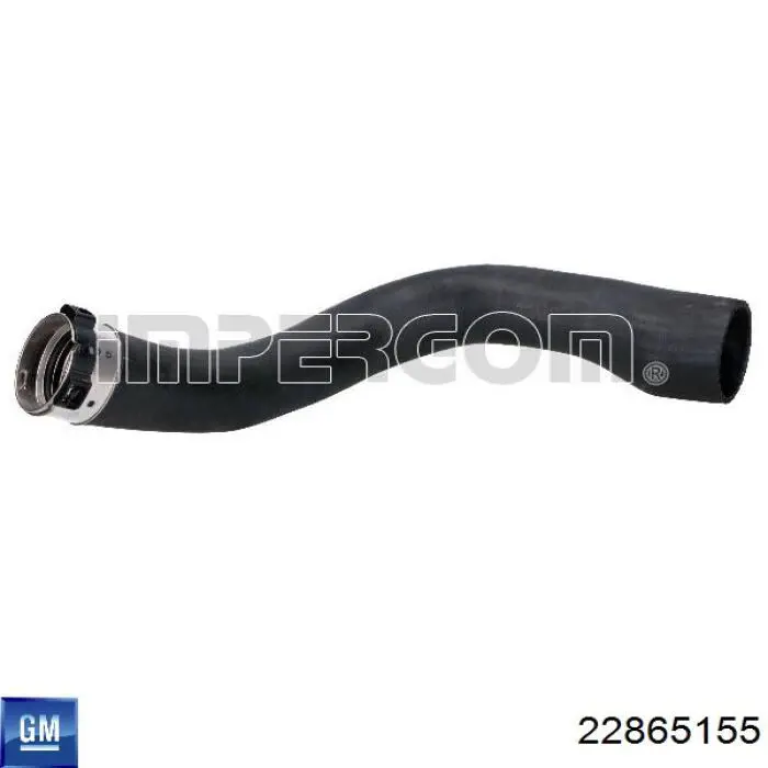 Tubo intercooler 22865155 General Motors