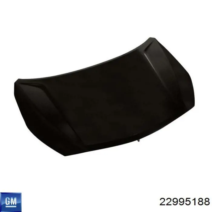 Rejilla del parachoques delantero 22995188 General Motors