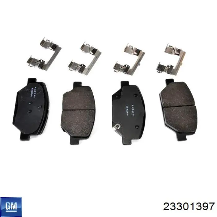 23301397 General Motors Pastillas delanteras