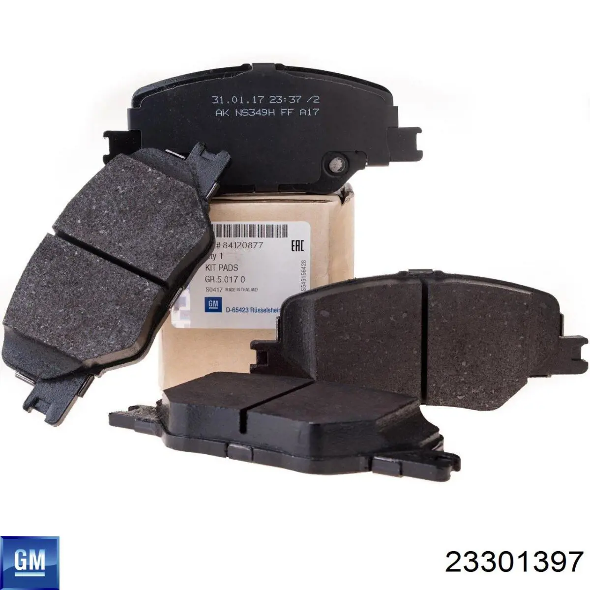 Pastillas freno delanteras General Motors 23301397 precio, desde 42,52 EUR