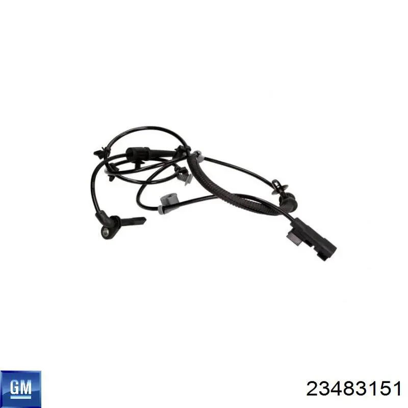 1247778 Opel sensor abs delantero