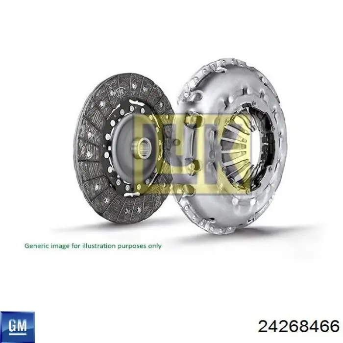 Kit de embrague GM 24268466
