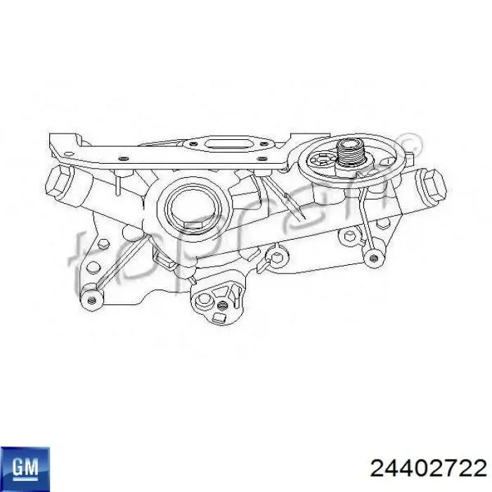 Bomba de aceite General Motors 24402722 precio, desde 76,73 EUR