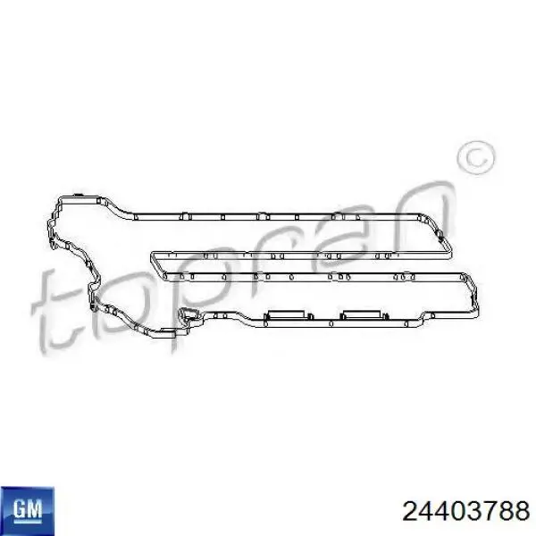 Junta de tapa de válvulas General Motors 5607467