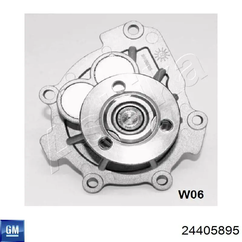 Motor de agua General Motors 24405895