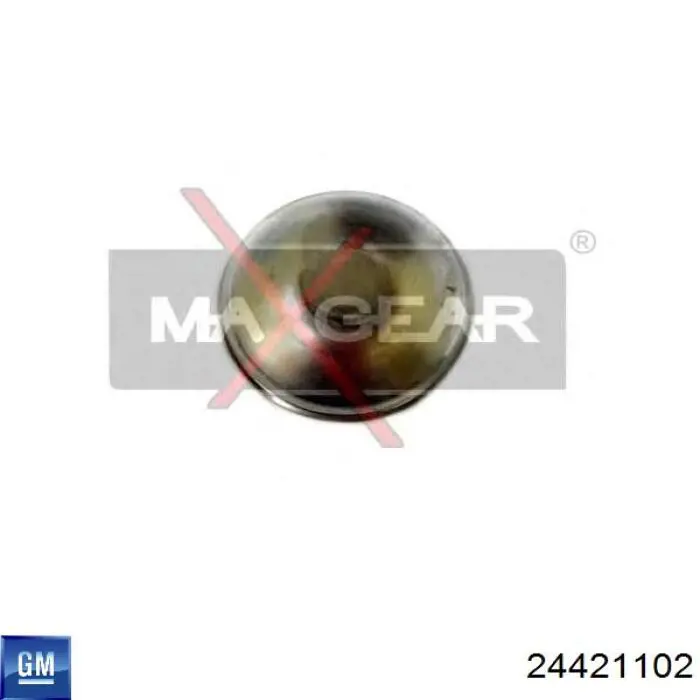 Tapa de cubo de rueda 24421102 General Motors