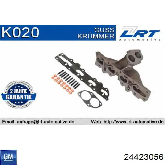 Comprar 24423056 General Motors Colector de escape