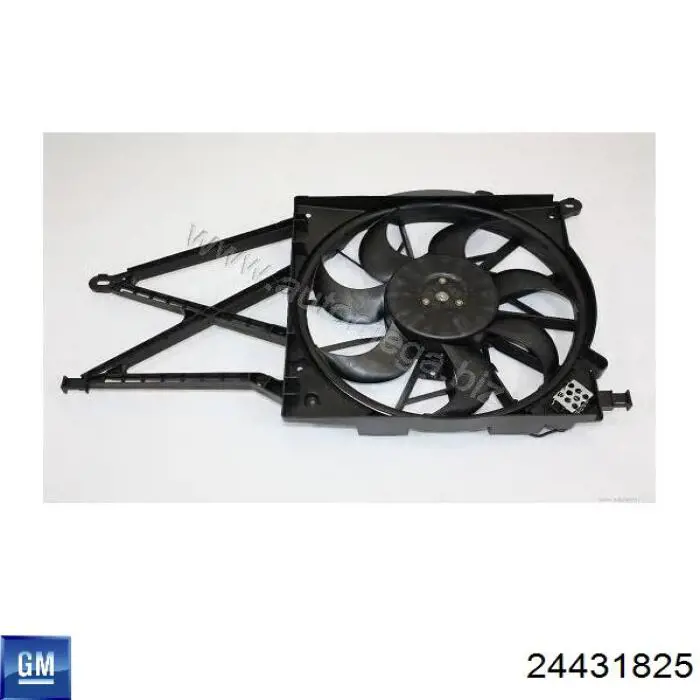 24431825 General Motors Electroventilador del motor