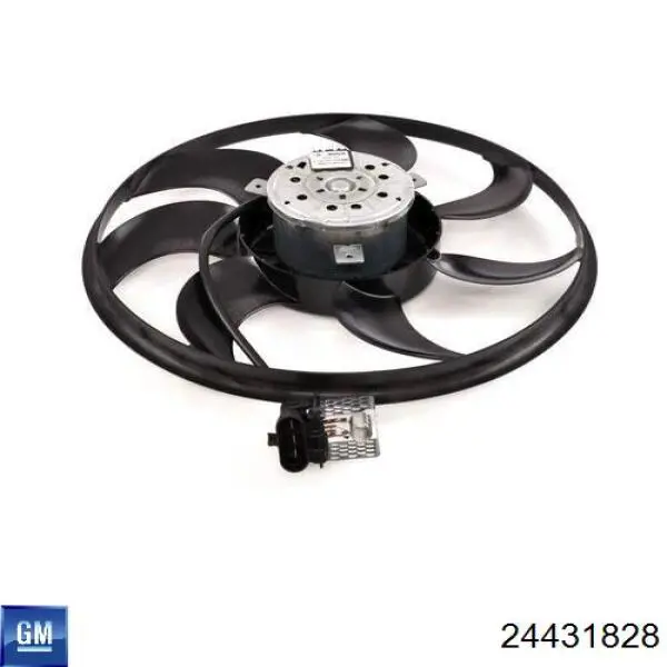 24431828 General Motors Ventilador de refrigeración del motor