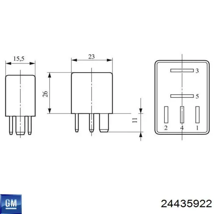 Piloto intermitente General Motors 24435922 precio, desde 14,40 EUR