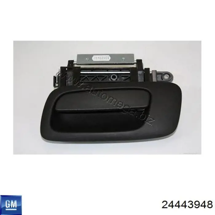 Tirador de puerta exterior trasero izquierdo Opel Astra G (F35)