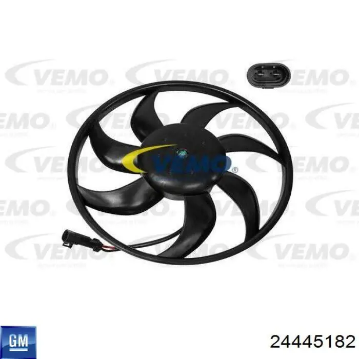 24445182 General Motors Ventilador de refrigeración del motor