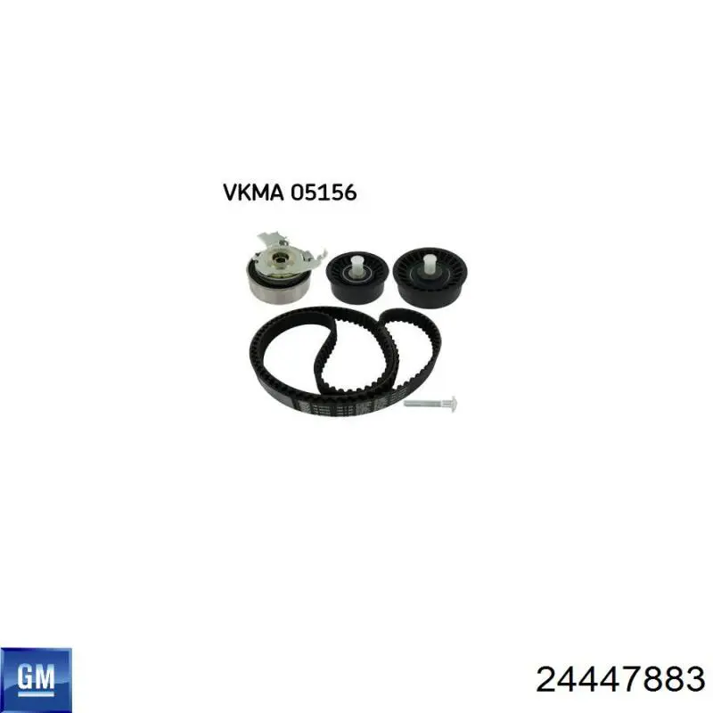 Soporte del tensor de la correa de distribución 0636648 Opel