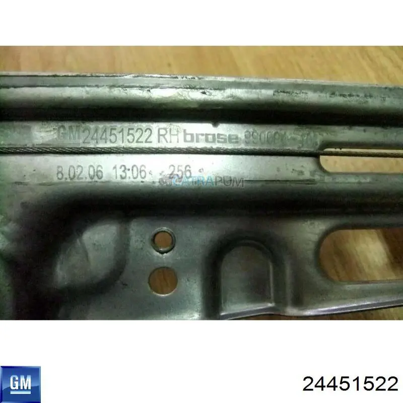 Comprar 24451522 General Motors Mecanismo de elevalunas de la puerta trasera derecha