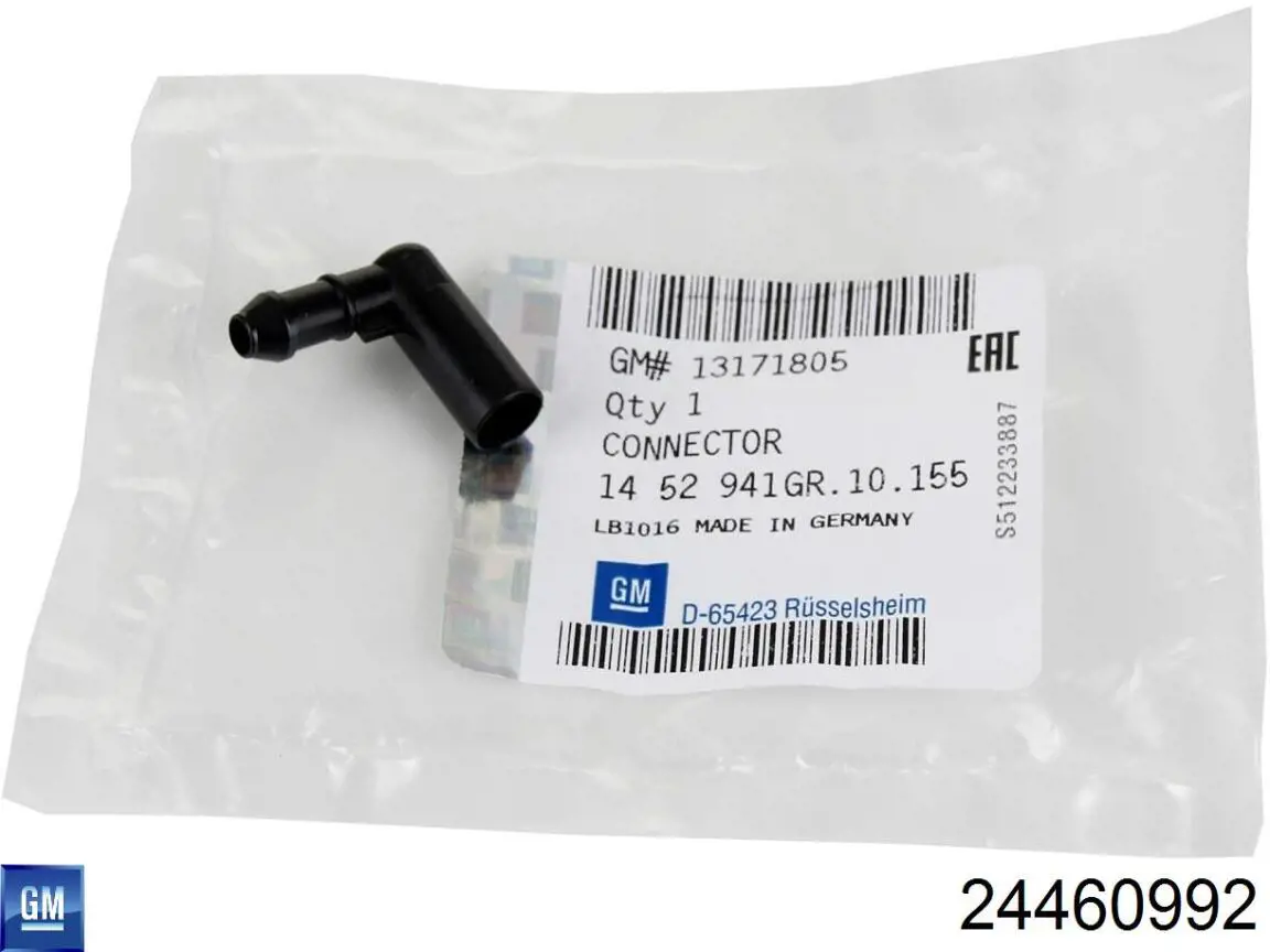 Soporte central del parachoques delantero 24460992 Peugeot/Citroen