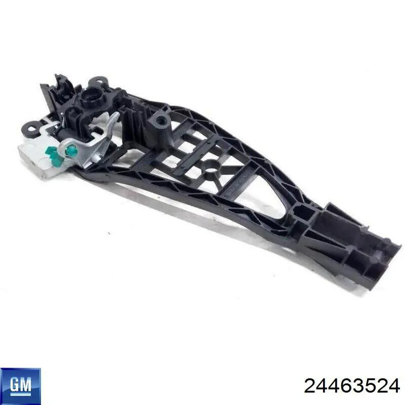 24463524 General Motors Soporte de manija exterior de puerta delantera derecha