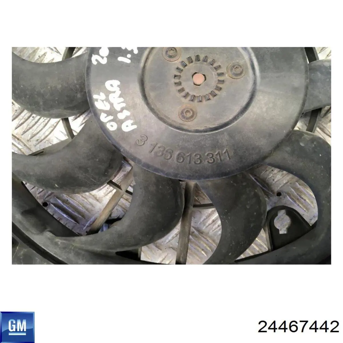 24467442 General Motors Ventilador del radiador