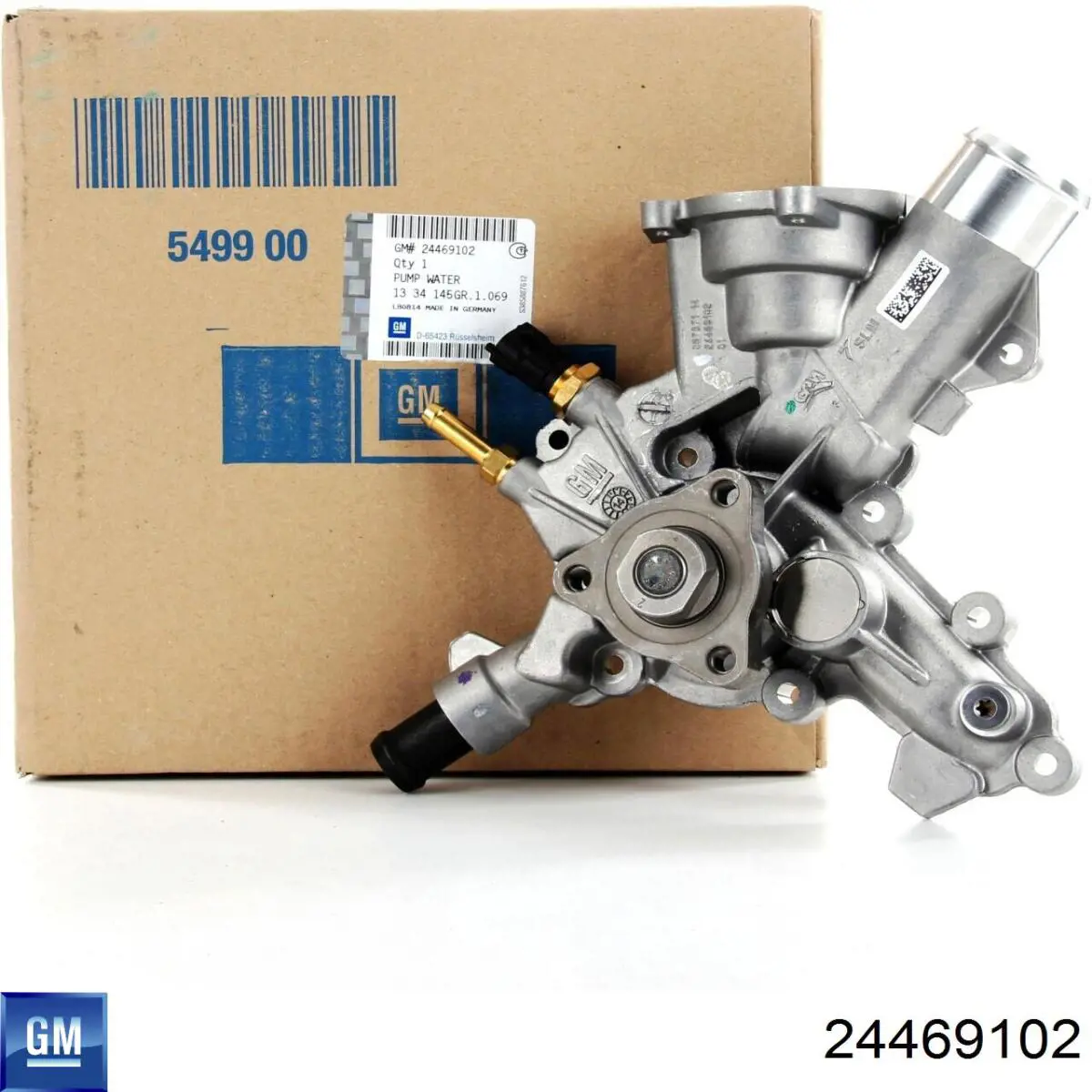 24469102 General Motors Bomba refrigerante coche