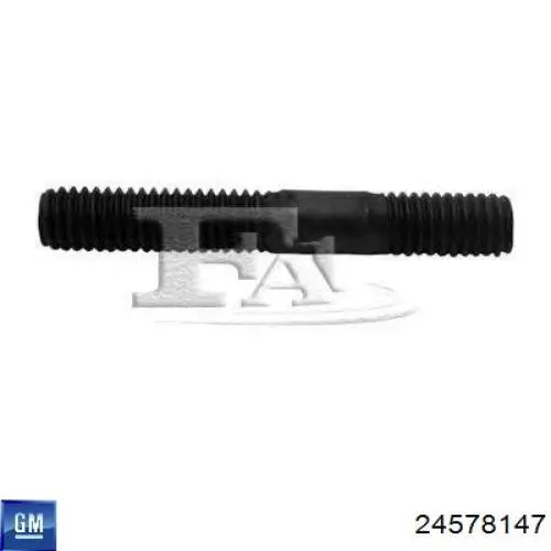 24578147 General Motors Espárrago del colector de escape