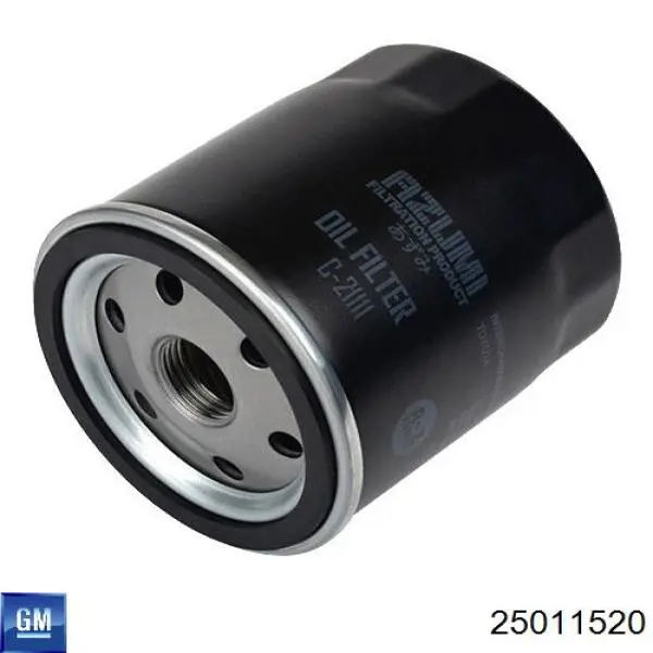 Comprar 25011520 General Motors Filtros de aceite