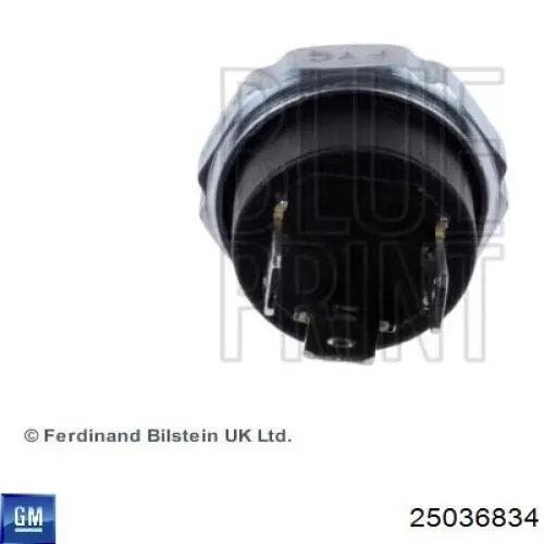 Sensor de presión de aceite 25036834 General Motors