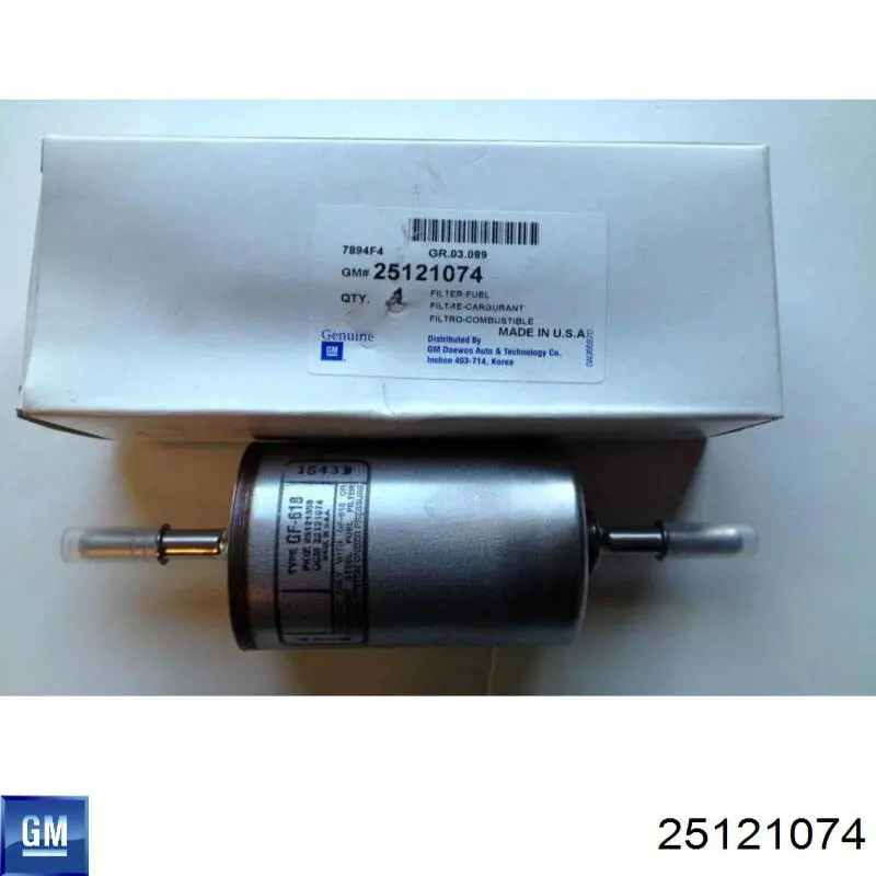 Filtro combustible General Motors 25121074 precio, desde 6,47 EUR