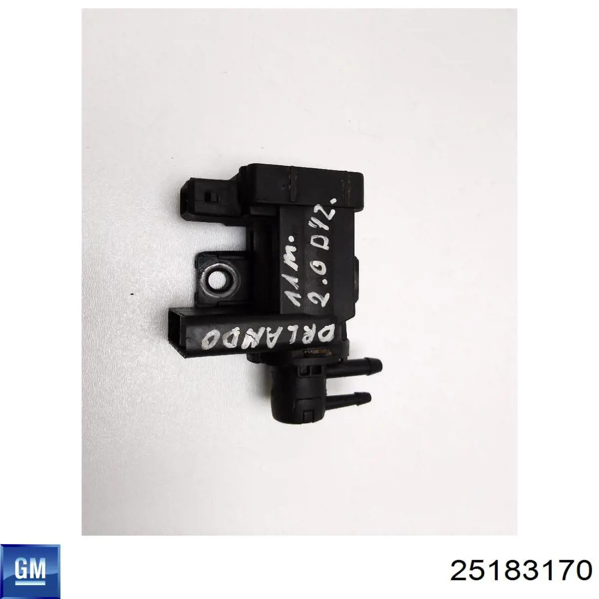 Válvula solenoide de control de presión de sobrealimentación General Motors 25183170 precio, desde 58,08 EUR