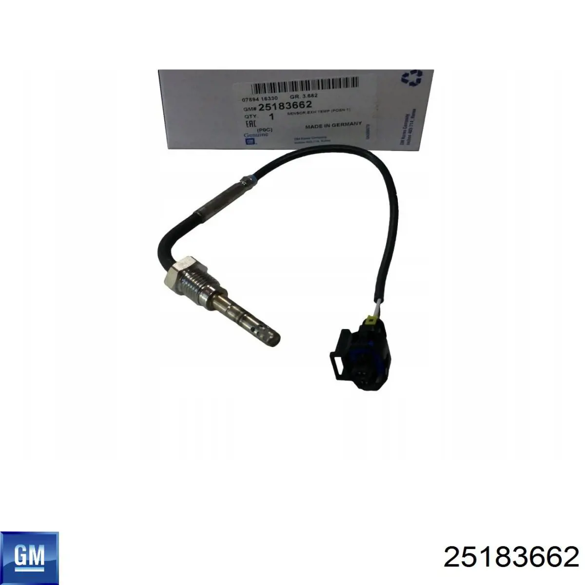 Comprar 25183662 General Motors Sensor de temperatura de gases de escape antes del filtro de partículas