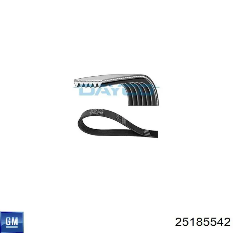 Comprar 25185542 General Motors Correa trapezoidal