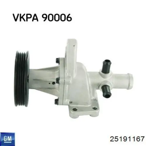 Bombeadora de agua General Motors 25191167 precio, desde 55,69 EUR