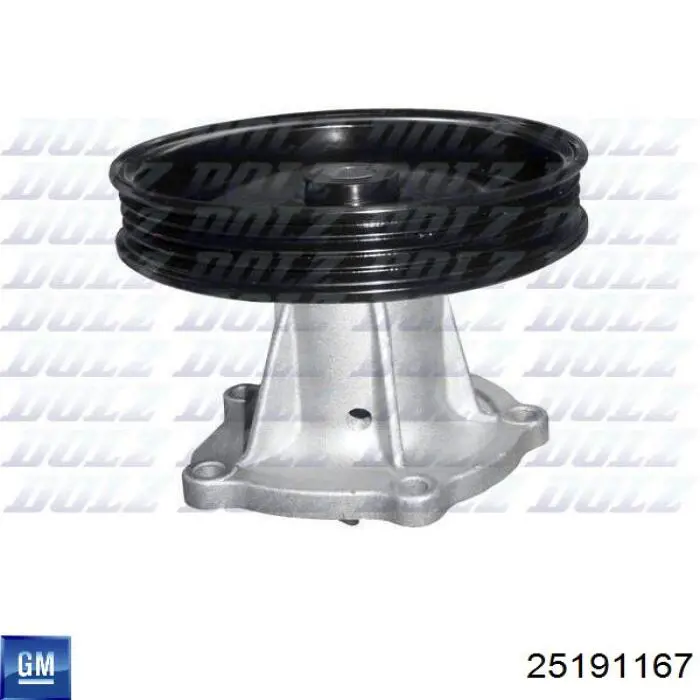 Comprar 25191167 General Motors Bomba de agua para motor