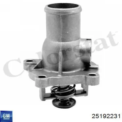 Caja de termostato 25192231 General Motors