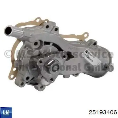 25193406 General Motors Bomba refrigerante coche