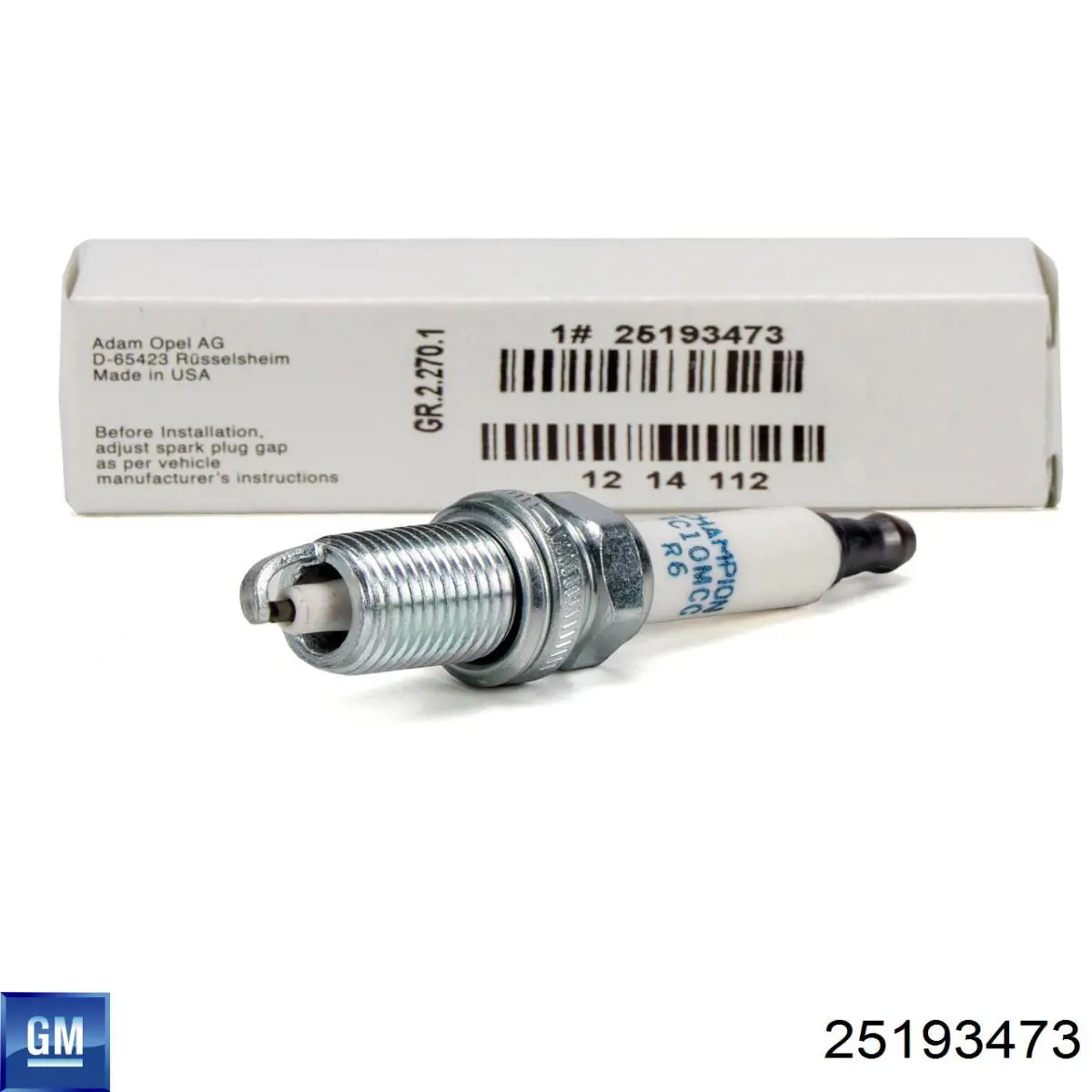 Bujías General Motors 25193473 precio, desde 7,49 EUR