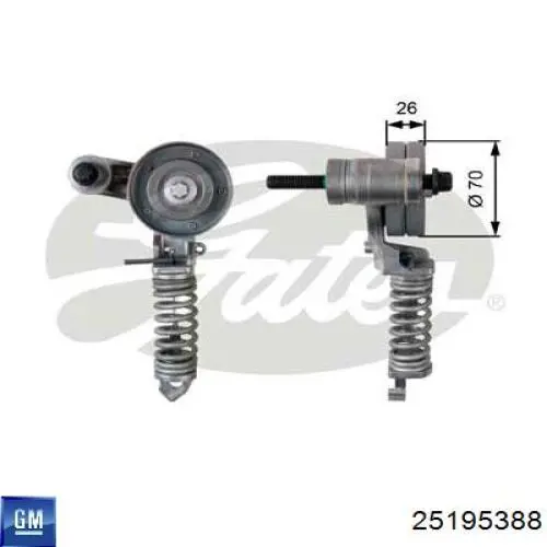 Compresor ac General Motors 25195388 precio, desde 53,72 EUR