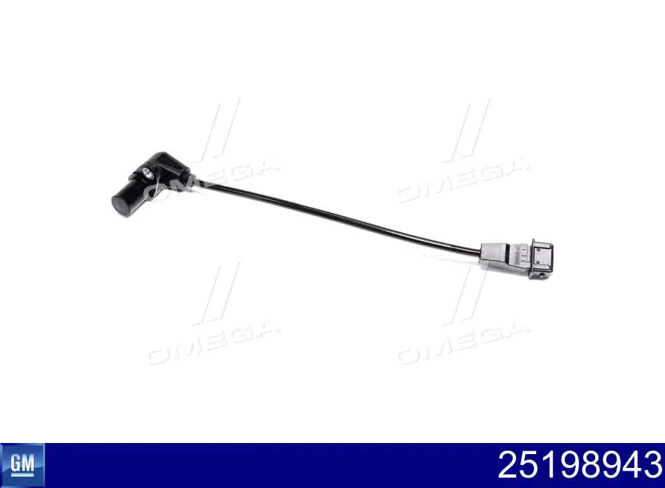 25198943 General Motors Sensor de posición del cigüeñal