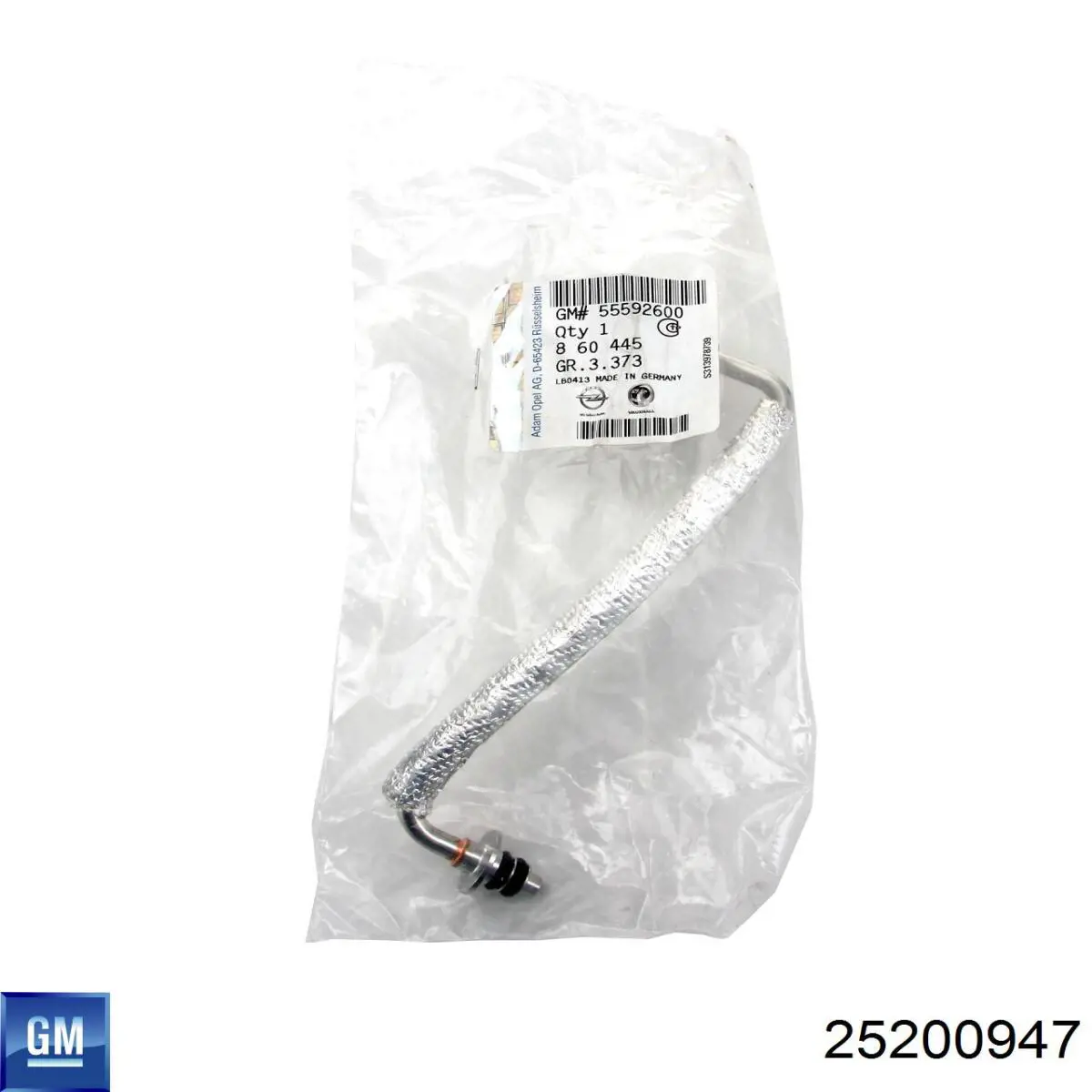 Tubo de suministro de aceite a la turbina Opel 0860445 precio, desde 23,47 EUR