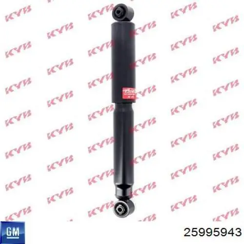 Amortiguador trasero General Motors 25995943 precio, desde 68,24 EUR