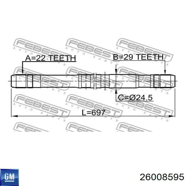 26008595 General Motors