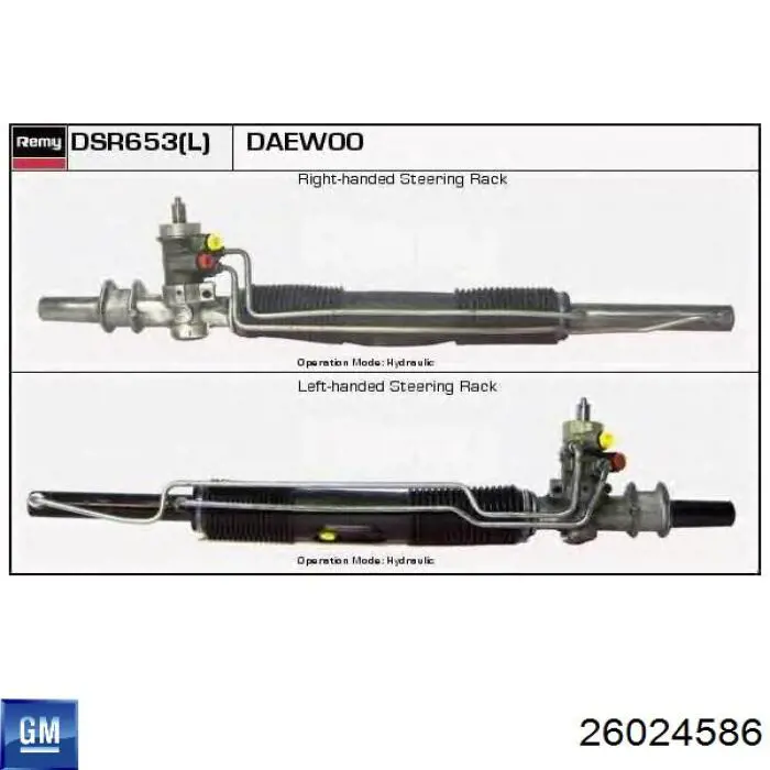 Comprar 26024586 General Motors Cremallera