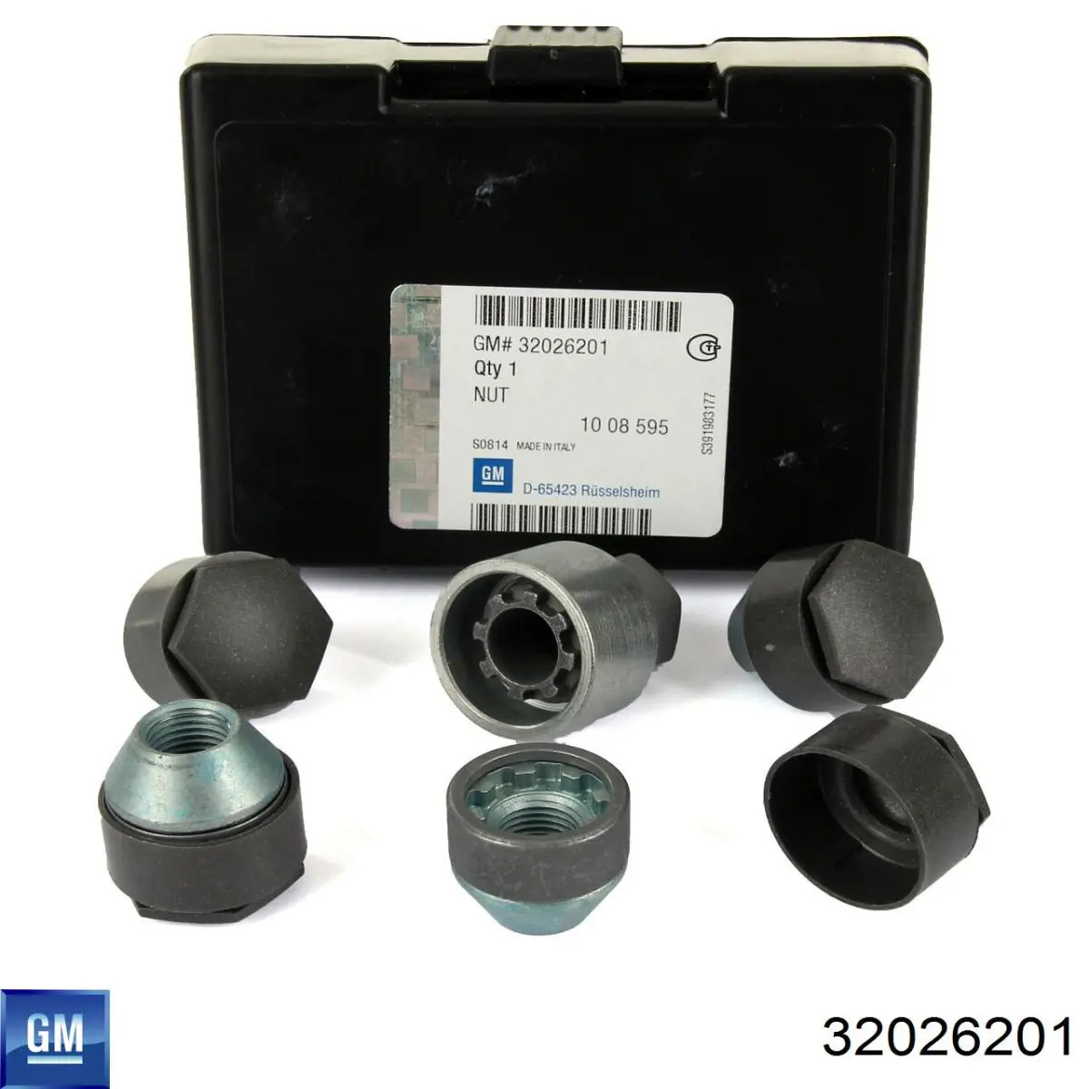 Tornillo de rueda 32026201 General Motors