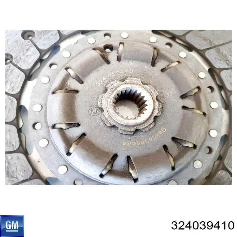 Embrague 324039410 Opel