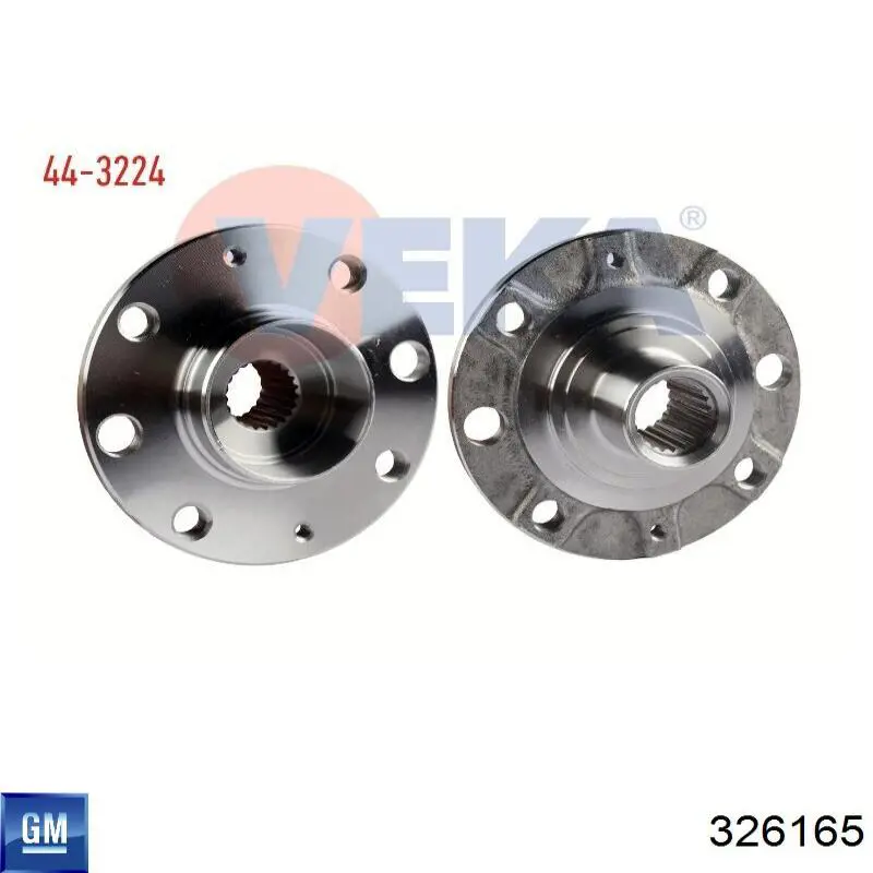 Buje de rueda Metzger N1002